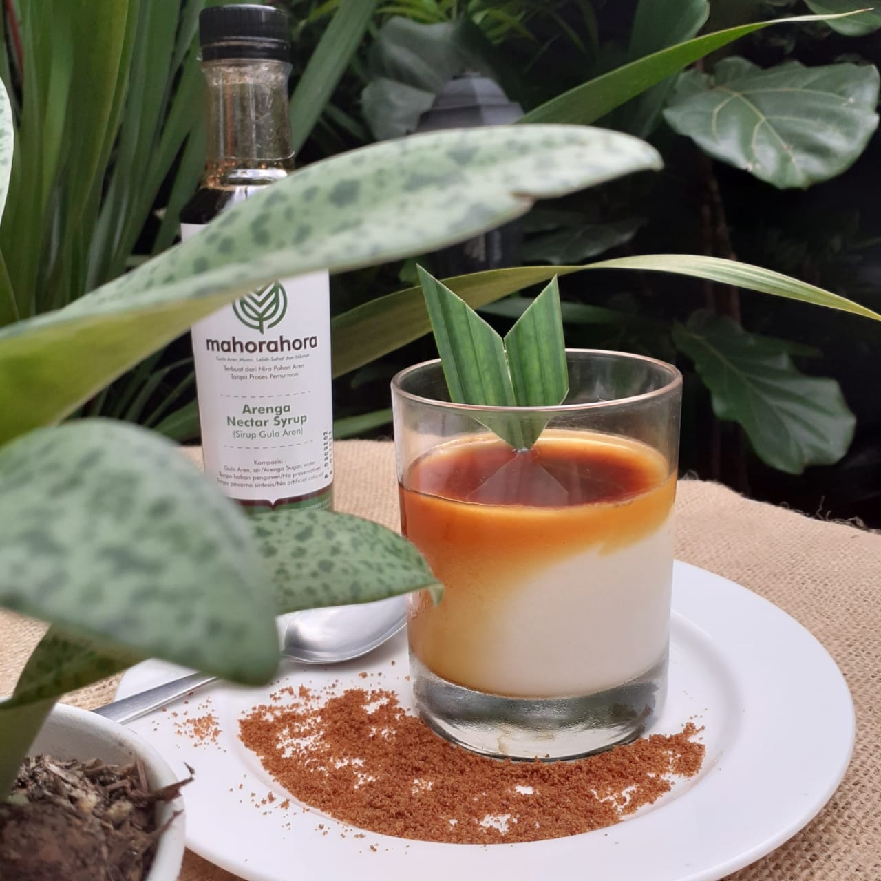 Japanese Milk Pudding Palm Sugar.