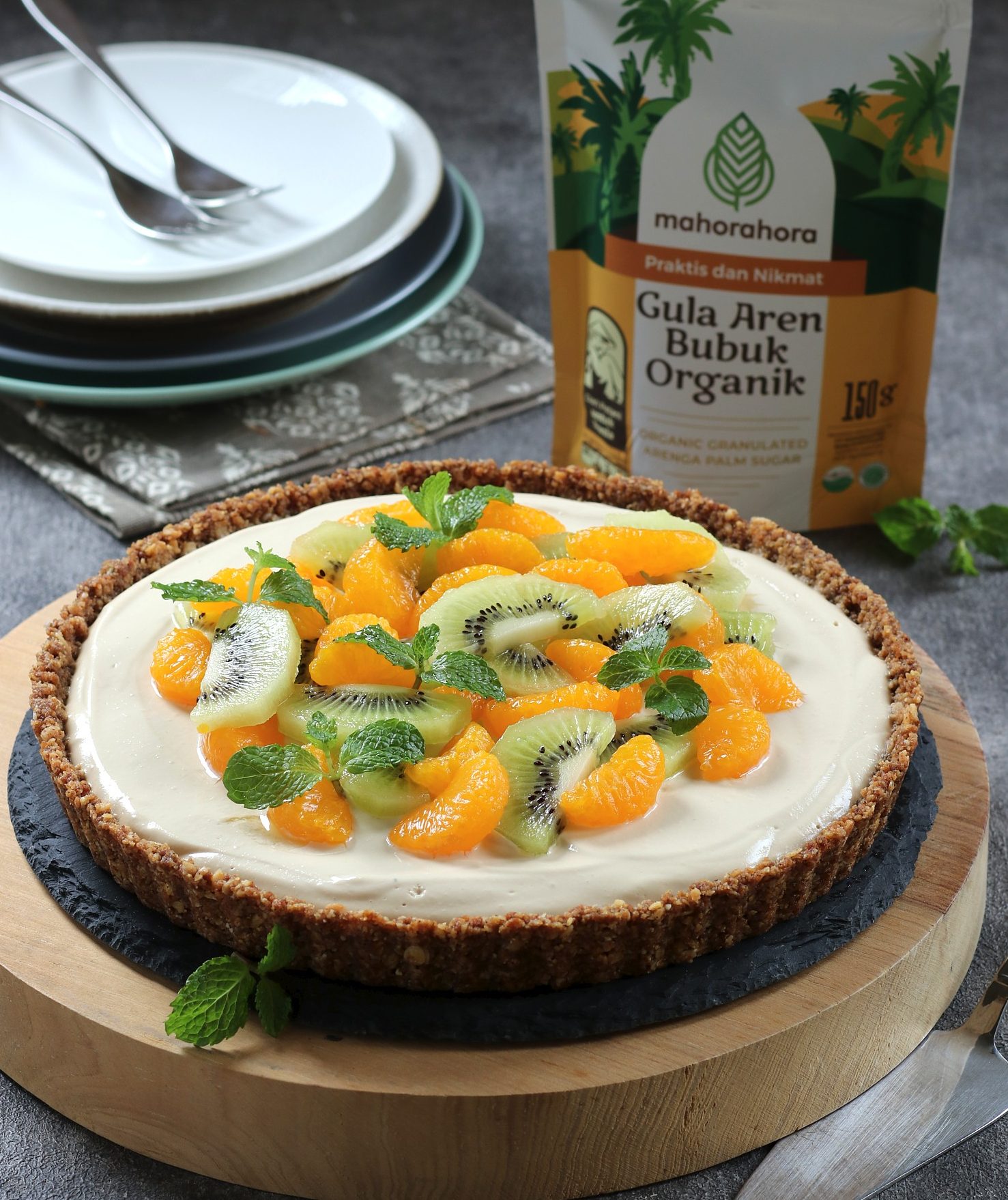 resep-yogurt-pie-granola-crust